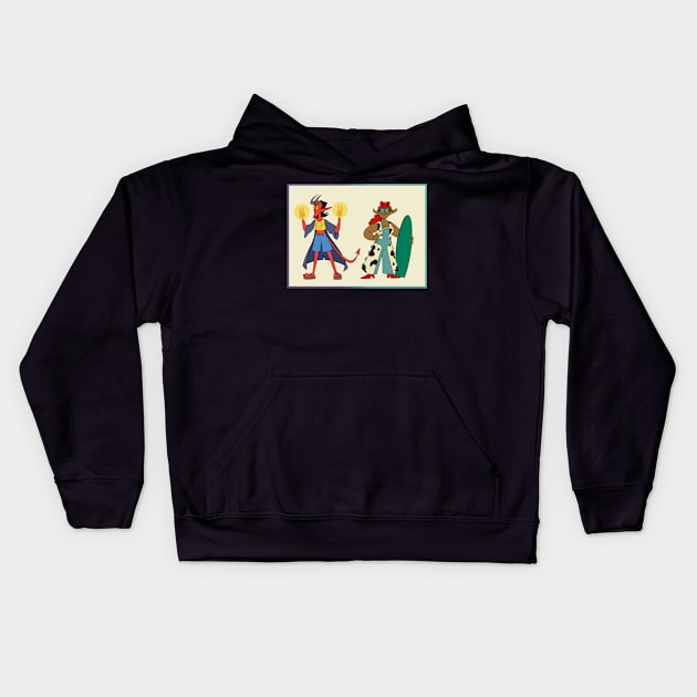 NADDPod Mavrus & Apple Scrumper Kids Hoodie by bookinbear